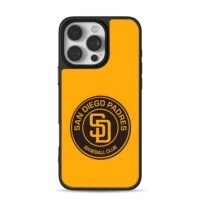 San Diego Padres SD baseball logo iPhone 16 Pro Max Black Case