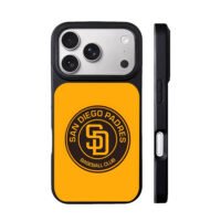San Diego Padres SD baseball logo iPhone 17 Pro Max Black Case