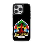 Santa Cruz California bear redwood iPhone 16 Pro Max Black Case