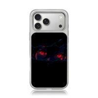 Sasuke Mangekyo Sharingan Red Eyes iPhone 17 Pro Max Electroplated Silver Case1