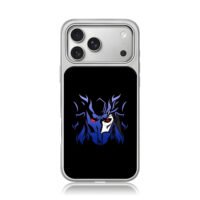Sasuke Uchiha blue sharingan mask iPhone 17 Pro Max Electroplated Silver Case1