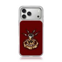 Save the Shift gear knob lightning iPhone 17 Pro Max Electroplated Silver Case1