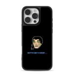 Scarred pixel man Gotta Get A Grip iPhone 16 Pro Max Black Case