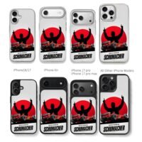 Schumacher 2000 Suzuka F1 Ferrari Chris Brown Phone Case Black Electroplated Silver For Iphone 11 To 17