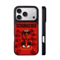 Schumacher Marlboro F1 pit stop iPhone 17 Pro Max Black Case