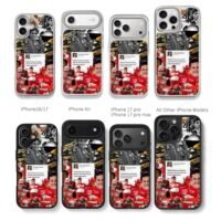 Schumacher Senna F1 Lana Del Rey Chris Brown Phone Case Black Electroplated Silver For Iphone 11 To 17