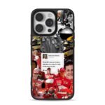 Schumacher Senna F1 Lana Del Rey iPhone 16 Pro Max Black Case