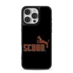 SCOOB jumping spotted brown dog iPhone 16 Pro Max Black Case