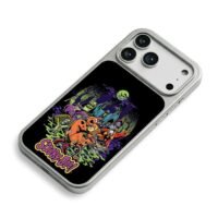 Scooby Doo gang and spooky villains iPhone 17 Pro Max Electroplated Silver Case2