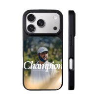 Scottie Scheffler Golf Champion 24 iPhone 17 Pro Max Black Case