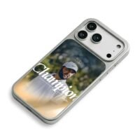 Scottie Scheffler Golf Champion 24 iPhone 17 Pro Max Electroplated Silver Case2