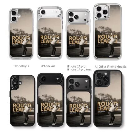 Scottie Scheffler golf round leader Chris Brown Phone Case Black Electroplated Silver For Iphone 11 To 17