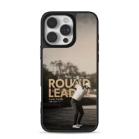 Scottie Scheffler golf round leader iPhone 16 Pro Max Black Case