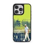 Scottie Scheffler Hero Golf winner iPhone 16 Pro Max Black Case