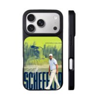 Scottie Scheffler Hero Golf winner iPhone 17 Pro Max Black Case