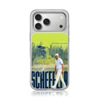 Scottie Scheffler Hero Golf winner iPhone 17 Pro Max Electroplated Silver Case1
