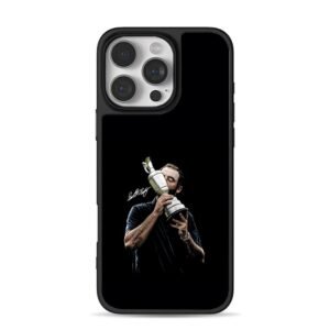 Scottie Scheffler kisses Claret Jug iPhone 16 Pro Max Black Case