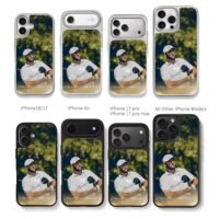 Scottie Scheffler playing golf Chris Brown Phone Case Black Electroplated Silver For Iphone 11 To 17