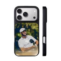 Scottie Scheffler playing golf iPhone 17 Pro Max Black Case