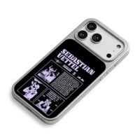 Sebastian Vettel F1 Red Bull poster iPhone 17 Pro Max Electroplated Silver Case2