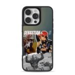 Sebastian Vettel Red Bull F1 trophy iPhone 16 Pro Max Black Case