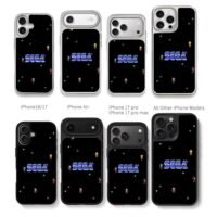 Sega Sonic rings emeralds pixel art Chris Brown Phone Case Black Electroplated Silver For Iphone 11 To 17