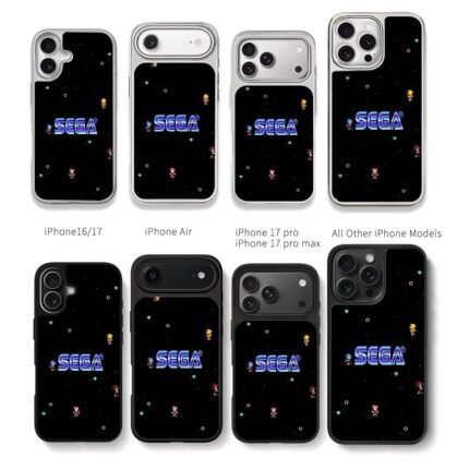 Sega Sonic rings emeralds pixel art Chris Brown Phone Case Black Electroplated Silver For Iphone 11 To 17