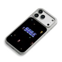 Sega Sonic rings emeralds pixel art iPhone 17 Pro Max Electroplated Silver Case2