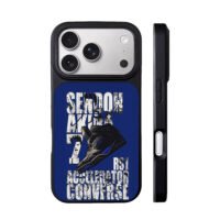 Sendoh Akira SlamDunk Converse shoe iPhone 17 Pro Max Black Case