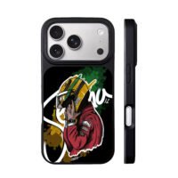 Senna Marlboro Boss F1 art iPhone 17 Pro Max Black Case