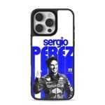 Sergio Perez Red Bull F1 11 driver iPhone 16 Pro Max Black Case