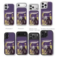 Sergio Perez Red Bull F1 racer art Chris Brown Phone Case Black Electroplated Silver For Iphone 11 To 17