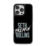 Seth Freakin Rollins text art iPhone 16 Pro Max Black Case