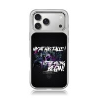 Shaco LoL Let The Killing Begin iPhone 17 Pro Max Electroplated Silver Case1