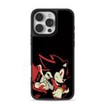 Shadow the Hedgehog playing guitar Phone Case for iPhone 11-17 & Samsung Galaxy S24-S26