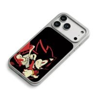 Shadow the Hedgehog playing guitar Phone Case for iPhone 11-17 & Samsung Galaxy S24-S26 - Image 5