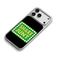 SHAKE JUNT green marquee light sign iPhone 17 Pro Max Electroplated Silver Case2