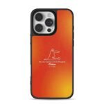 Shanghai F1 China orange track art iPhone 16 Pro Max Black Case