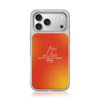 Shanghai F1 China orange track art iPhone 17 Pro Max Electroplated Silver Case1