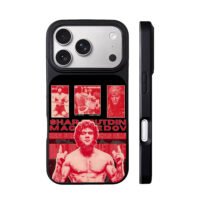 Shara Bullet Magomedov UFC red art iPhone 17 Pro Max Black Case