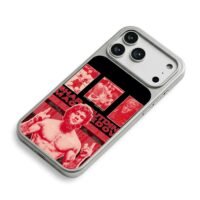 Shara Bullet Magomedov UFC red art iPhone 17 Pro Max Electroplated Silver Case2