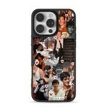 Shawn Mendes art with hearts lyrics iPhone 16 Pro Max Black Case
