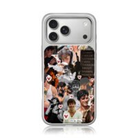 Shawn Mendes art with hearts lyrics iPhone 17 Pro Max Electroplated Silver Case1
