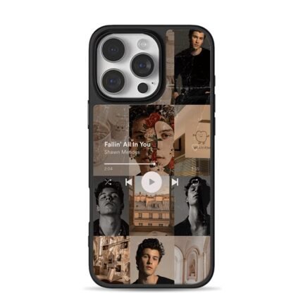 Shawn Mendes Fallin All In You grid iPhone 16 Pro Max Black Case