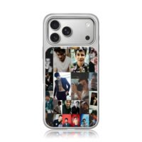 Shawn Mendes photo collage iPhone 17 Pro Max Electroplated Silver Case1