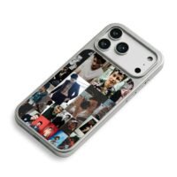 Shawn Mendes photo collage iPhone 17 Pro Max Electroplated Silver Case2