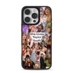 She loves Taylor Swift collage iPhone 16 Pro Max Black Case