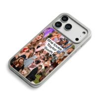 She loves Taylor Swift collage iPhone 17 Pro Max Electroplated Silver Case2