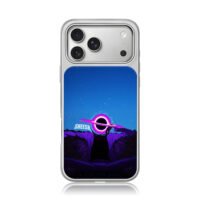 SHEESH ufo black hole head star sky iPhone 17 Pro Max Electroplated Silver Case1