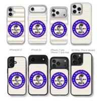 Shelby Cobra Built For Performance Chris Brown Phone Case Black Electroplated Silver For Iphone 11 To 17